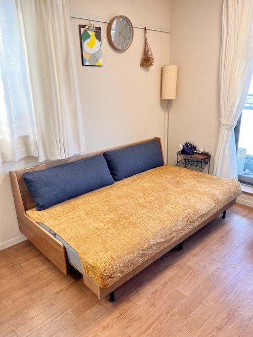 モーブル ソファベッド/ごろ寝ソファ ペース (PACE)