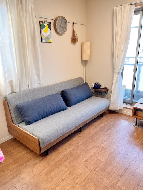 モーブル ソファベッド/ごろ寝ソファ ペース (PACE)